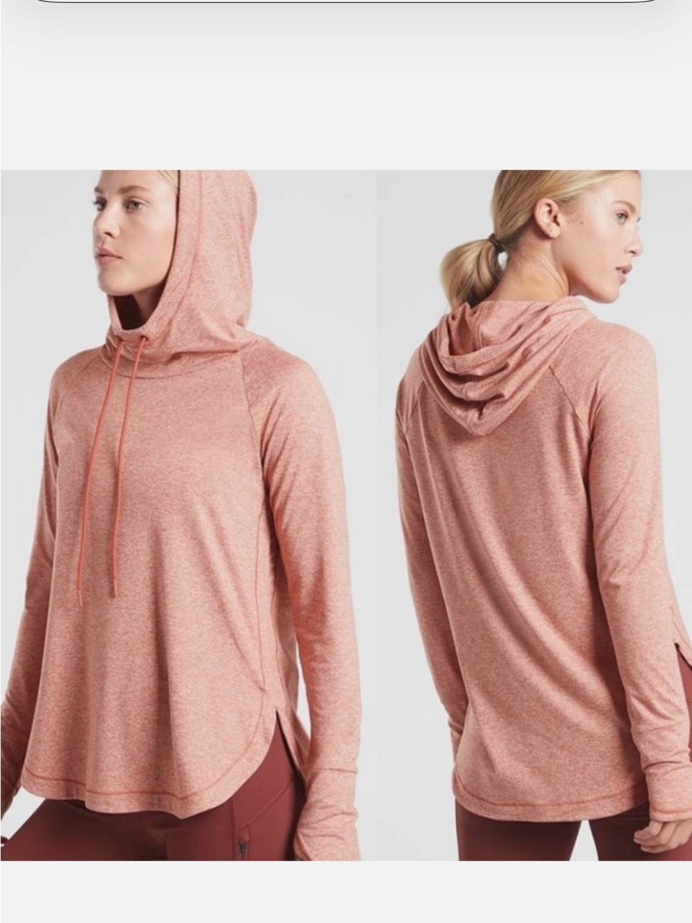 Athleta Uptempo Lightweight Hooded Pullover
